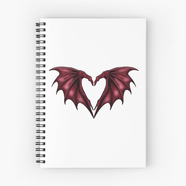 Item preview, heart Shape Batwings designed and sold by PUMPKIN HEAD SHOP.