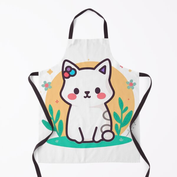 Item preview, Adorable Cute Cat Illustration Design designed and sold by Saneelaiqbal.