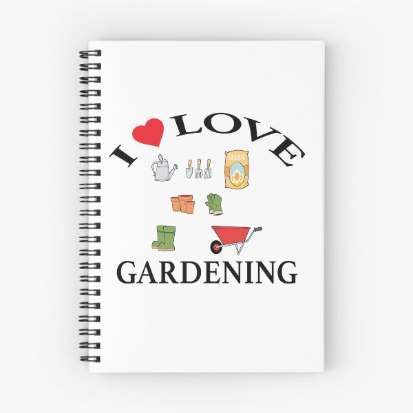 Item preview, I Love Gardening Garden Tools Hobby Illustration designed and sold by Moriarty's Digital Visions.