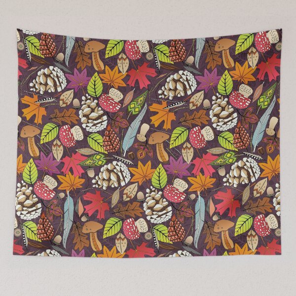 Item preview, boho autumn cassis designed and sold by scrummy.