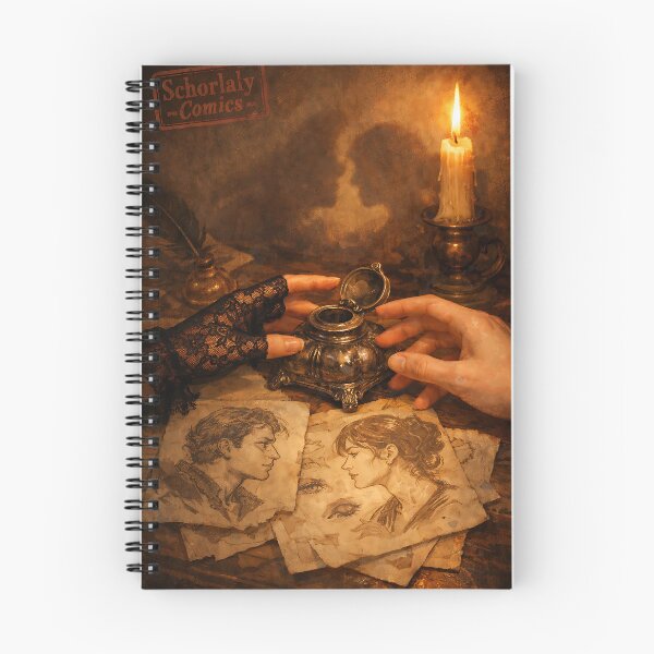 Item preview, The Shared Inkwell - Romantic Dark Academia designed and sold by bapupa.