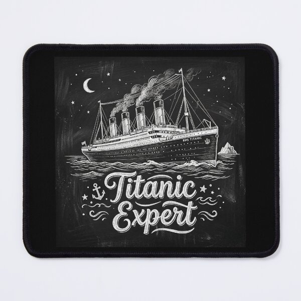 Item preview, Titanic Expert - RMS Titanic enthusiast lover fan designed and sold by NewRedLady.