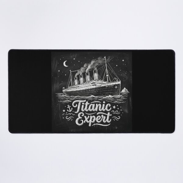 Item preview, Titanic Expert - RMS Titanic enthusiast lover fan designed and sold by NewRedLady.