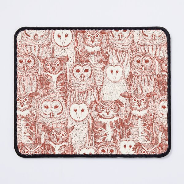 Item preview, owls NC paprika designed and sold by scrummy.