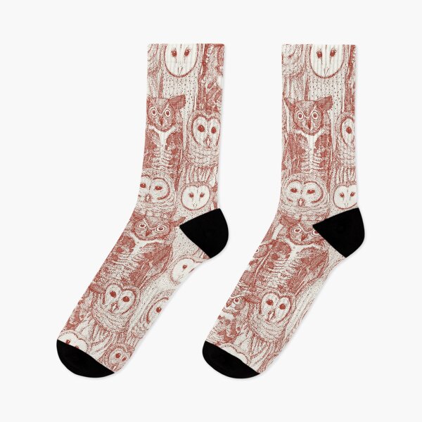 Item preview, owls NC paprika designed and sold by scrummy.
