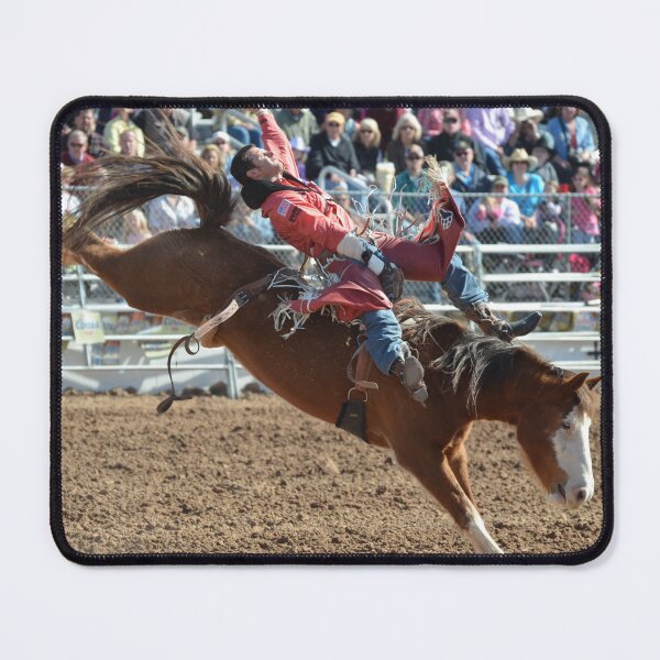Item preview, Bareback Rodeo Rider Action Western Horse Photography designed and sold by Moriarty's Digital Visions.