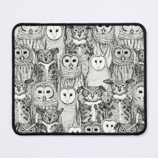 Item preview, owls NC black designed and sold by scrummy.