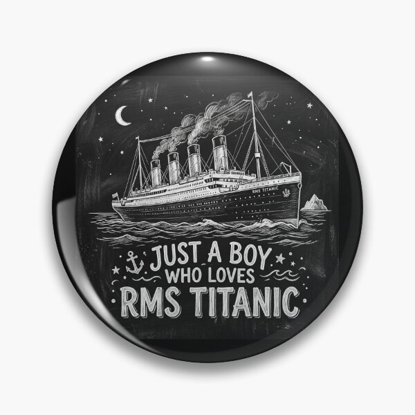 Item preview, Just a Boy who loves RMS Titanic designed and sold by NewRedLady.