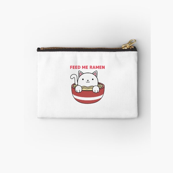 Item preview, Funny Ramen Cat – Cute Kawaii Cat Eating Ramen Noodles designed and sold by foxcart.