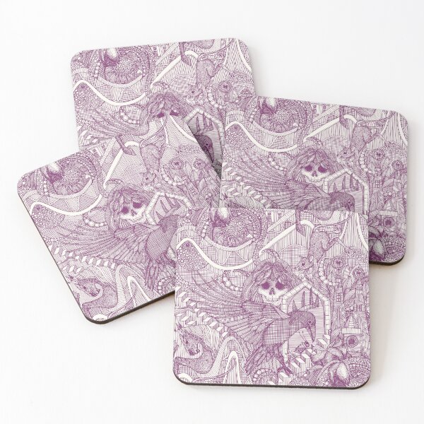 Item preview, phantasmagoria purple designed and sold by scrummy.
