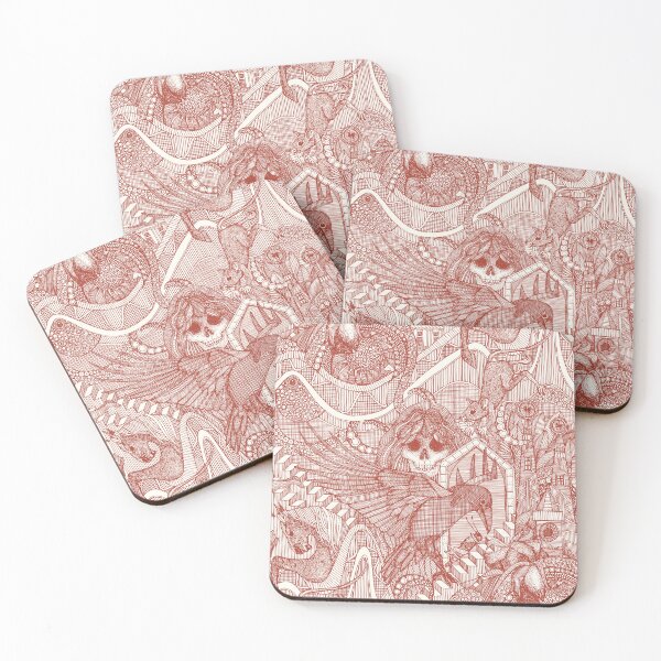 Item preview, phantasmagoria paprika designed and sold by scrummy.