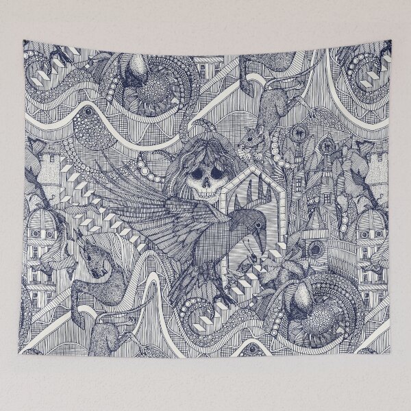 Item preview, phantasmagoria blue designed and sold by scrummy.