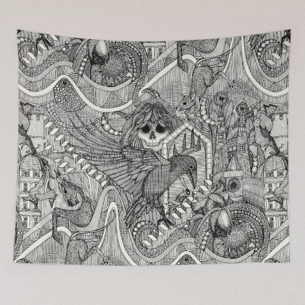 Item preview, phantasmagoria black designed and sold by scrummy.