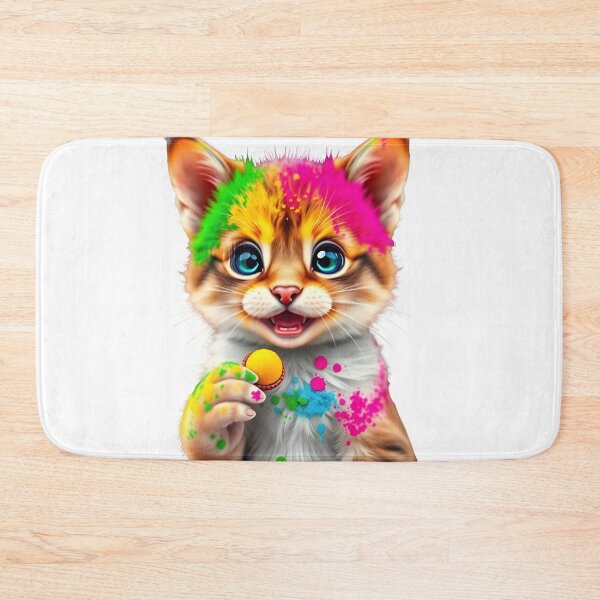 Item preview, Holi Cat with Turban  designed and sold by Teewave-Ashish.