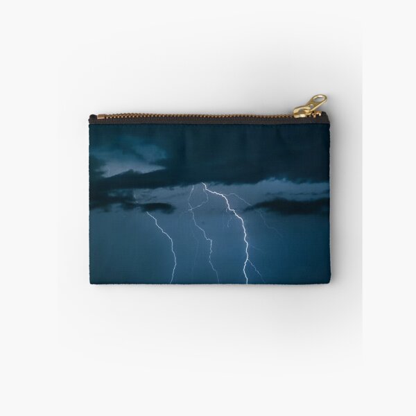Item preview, Cloudy Night Sky Lightning Photographic Print designed and sold by Mother-Nature65.