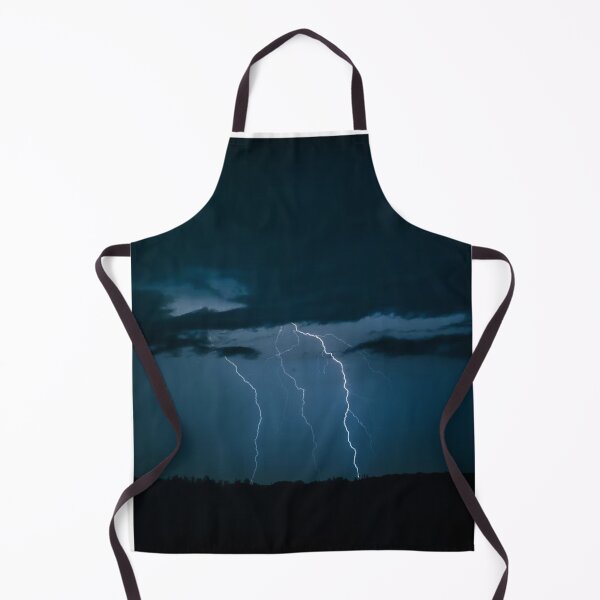 Item preview, Cloudy Night Sky Lightning Photographic Print designed and sold by Mother-Nature65.
