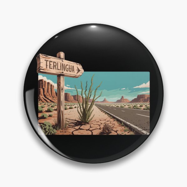 Item preview, Terlingua Texas Road Sign: West Texas Desert Highway designed and sold by CircinusStore.