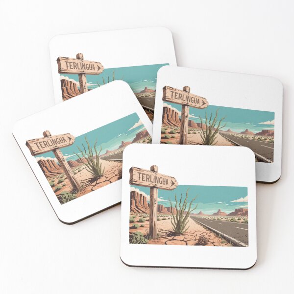 Item preview, Terlingua Texas Road Sign: West Texas Desert Highway designed and sold by CircinusStore.