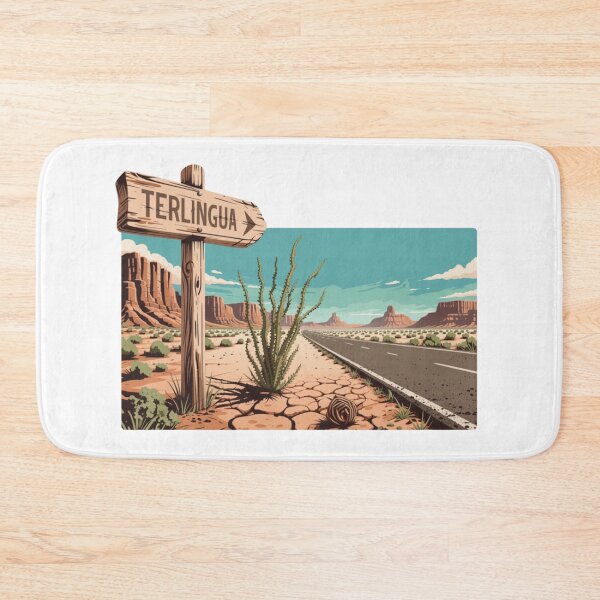 Item preview, Terlingua Texas Road Sign: West Texas Desert Highway designed and sold by CircinusStore.