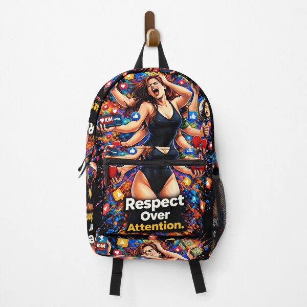 Item preview, Respect Over Attention – Social Media Reality Art designed and sold by PlynGraphics.