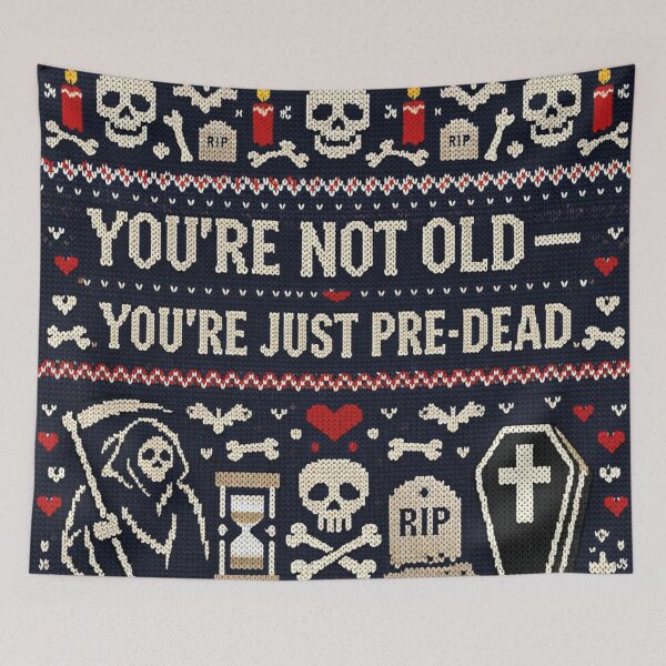 Item preview, Pre-Dead Ugly Christmas Sweater Design designed and sold by Mauswohn.