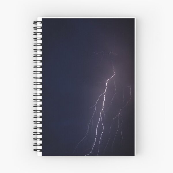 Item preview, Lightning Strike Purple Sky Photographic Print designed and sold by Mother-Nature65.