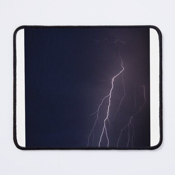 Item preview, Lightning Strike Purple Sky Photographic Print designed and sold by Mother-Nature65.