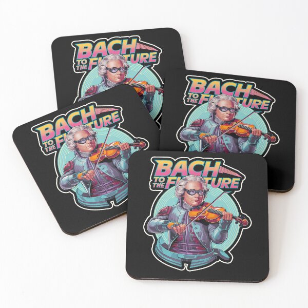 Item preview, ''Bach to the Future'' Funny Music Artist T-Shirt  designed and sold by BenVibe.