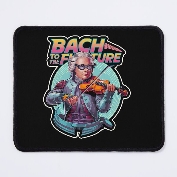 Item preview, ''Bach to the Future'' Funny Music Artist T-Shirt  designed and sold by BenVibe.