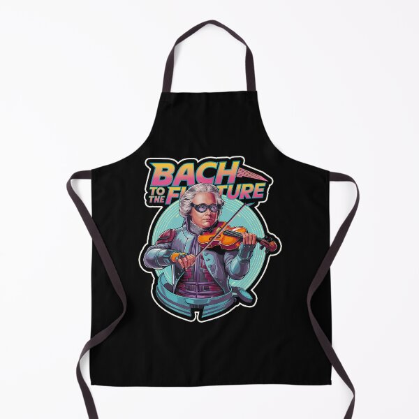 Item preview, ''Bach to the Future'' Funny Music Artist T-Shirt  designed and sold by BenVibe.