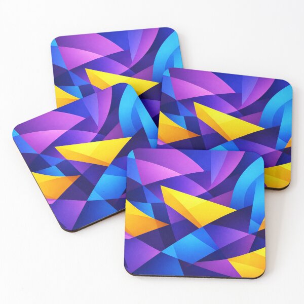 Item preview, Floating forms in color tension designed and sold by Sigtrix.