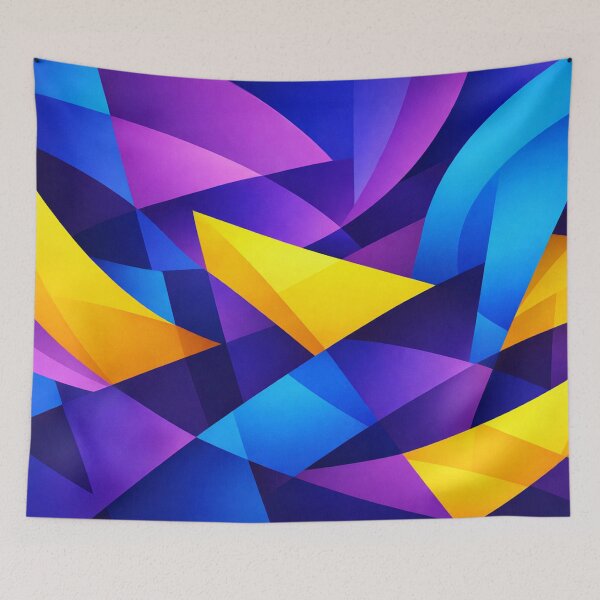 Item preview, Floating forms in color tension designed and sold by Sigtrix.