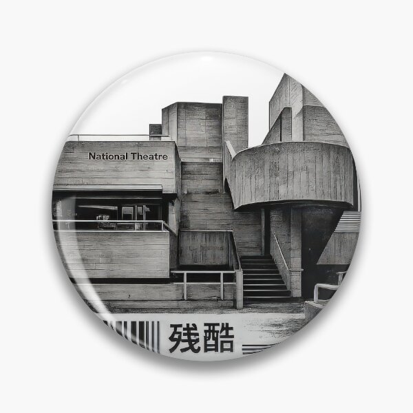 Item preview, Brutalist architecture designed and sold by Saint Arts Studio.