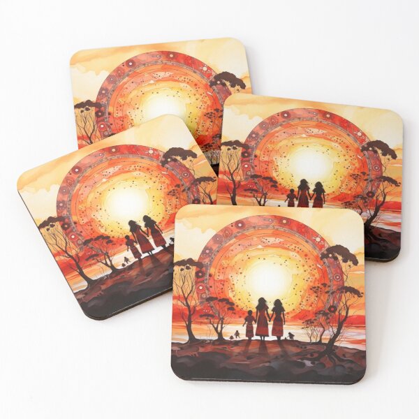Item preview, Sunset in the outback  designed and sold by Liz4paris.