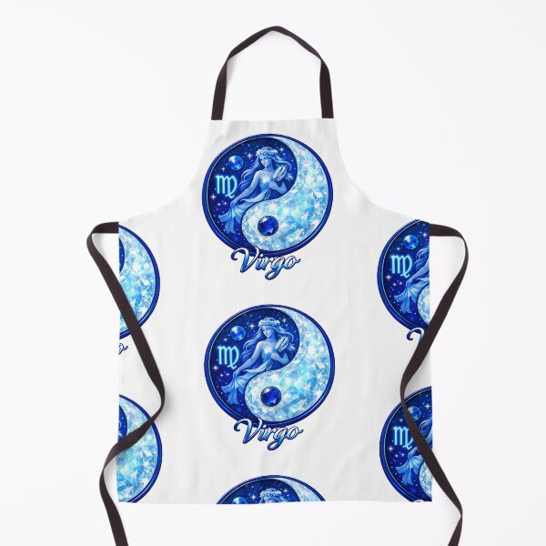 Item preview, Virgo -Zodiac starsign, inside an  yin-yang, Aug 23–Sep 22 designed and sold by FireOrchid.
