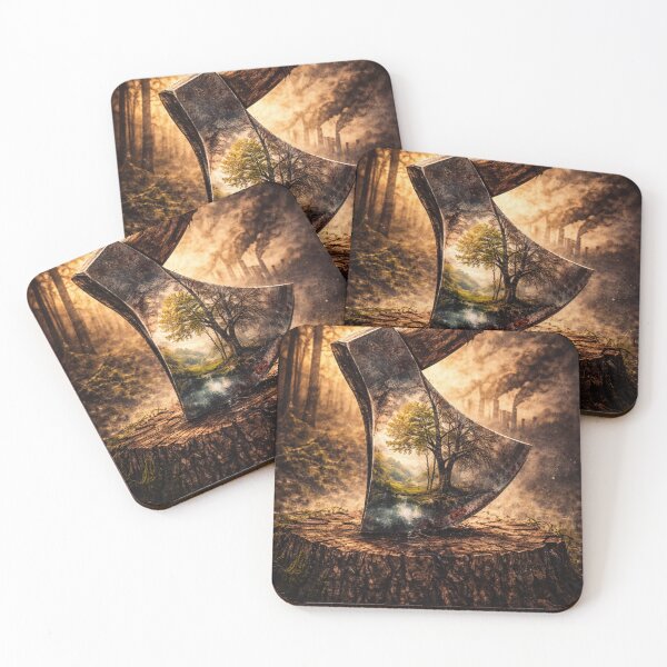 Item preview, Choose Wisely – Deforestation Environmental Awareness Nature Conservation Design designed and sold by OrbitOfMind.