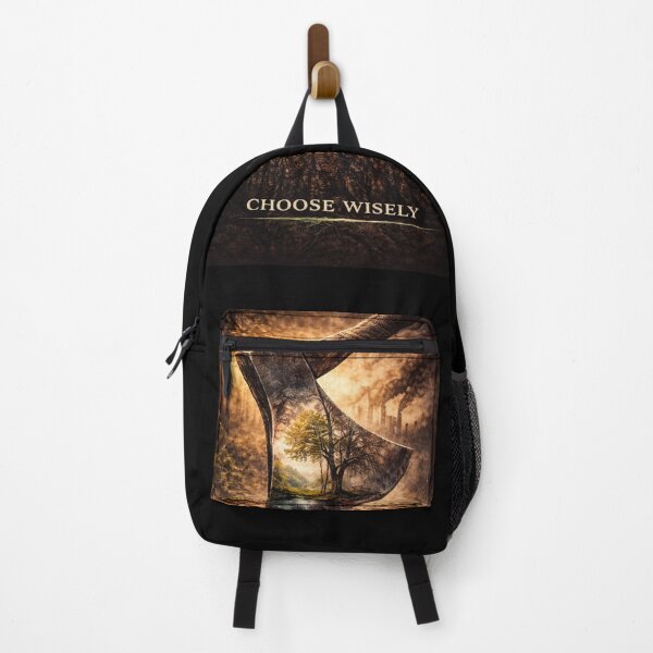 Item preview, Choose Wisely – Deforestation Environmental Awareness Nature Conservation Design designed and sold by OrbitOfMind.