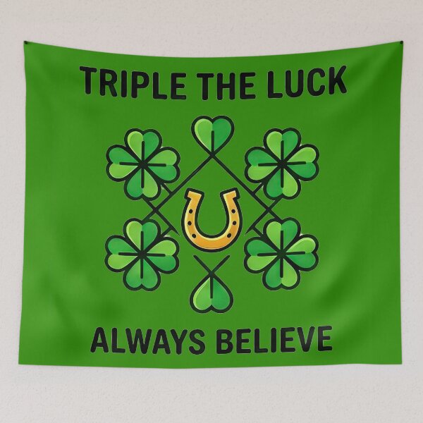Item preview, Triple the Luck? That’s Not Luck, That’s Destiny! designed and sold by MrLordFashions.