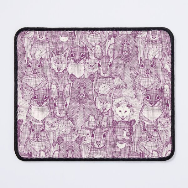 Item preview, North Carolina mammals purple designed and sold by scrummy.