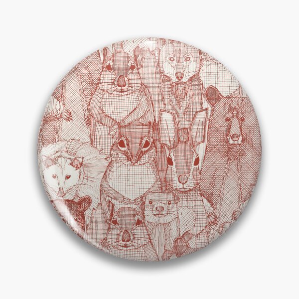 Item preview, North Carolina mammals paprika designed and sold by scrummy.