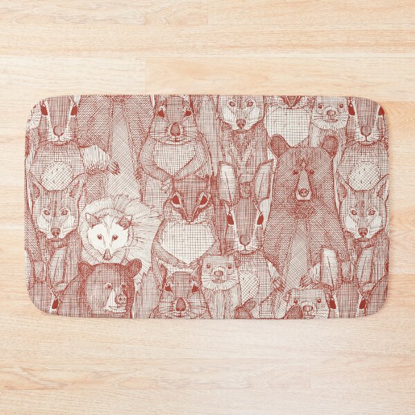 Item preview, North Carolina mammals paprika designed and sold by scrummy.