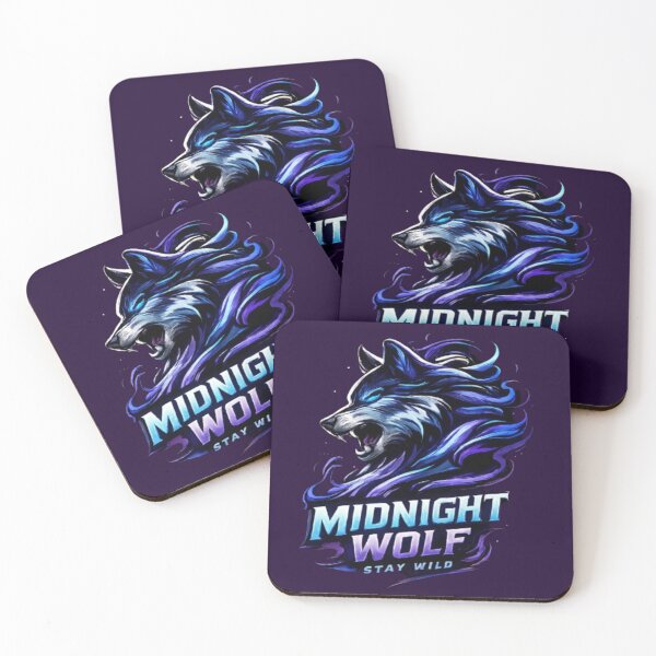 Item preview, Midnight Wolf – Stay Wild Design designed and sold by Dogandesighn.