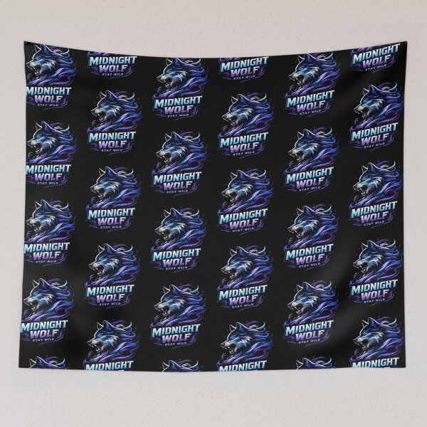 Item preview, Midnight Wolf – Stay Wild Design designed and sold by Dogandesighn.