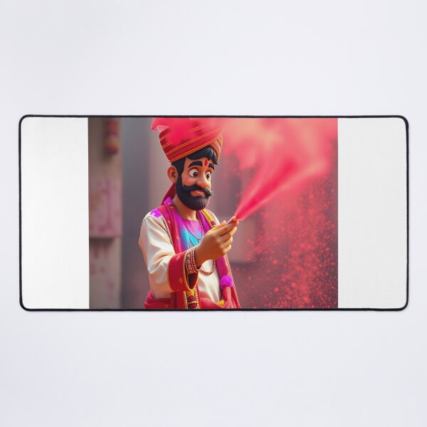 Item preview, Holi Man with Turban designed and sold by Teewave-Ashish.