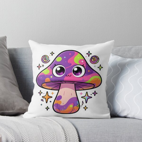 Item preview, Trippy Mushroom Sticker — Psychedelic Eyes Funky Groovy Shroom designed and sold by magiquecreations.