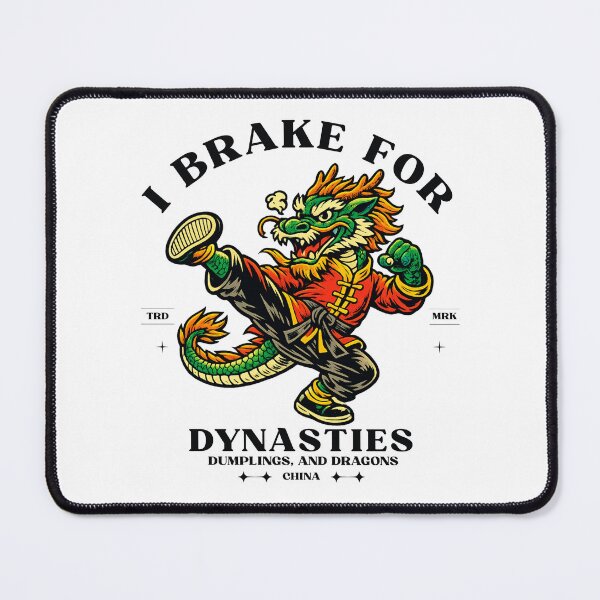 Item preview, China : I brake for dynasties dumplings designed and sold by Peerless-Prime.