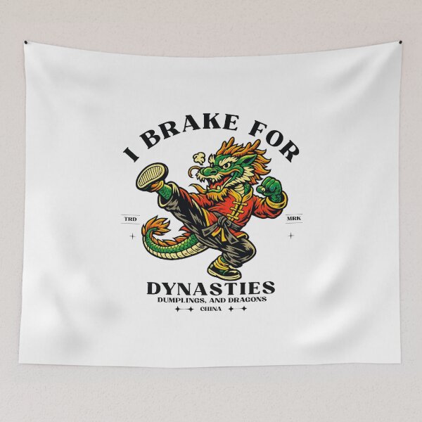 Item preview, China : I brake for dynasties dumplings designed and sold by Peerless-Prime.