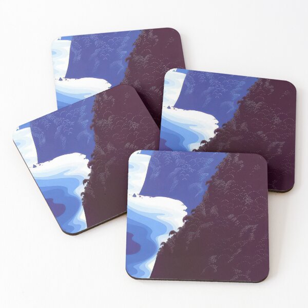 Item preview, Blue Big Sur   1976 United States - Magic Realism designed and sold by kg07-.