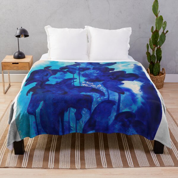 Item preview, Blue Floral   Magic Realism - Magic Realism designed and sold by kg07-.