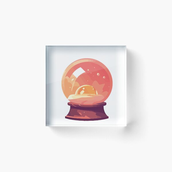 Item preview, Retro Future Crystal Ball Vision Art designed and sold by DraftDose.